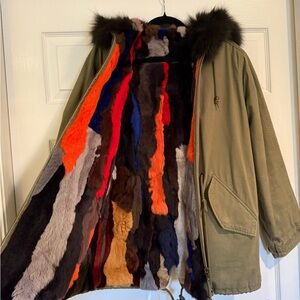Real Fur Reversible Jacket